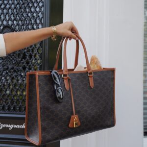 Céline cabas triomphe tas designertas